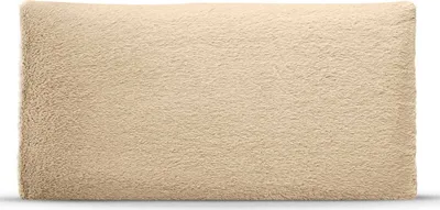 Obrázek produktu pro MG Design nástěnný panel 30 x 60 cm čalouněný - nástěnný panel pro snadnou montáž, z imitace kožešiny, s měkkou výplní, v béžové barvě