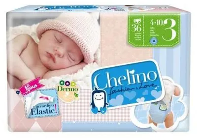 Produktbild von Chelino 3 Babywindel Tummies 4-10 kg 36 St