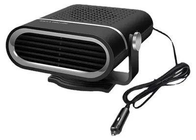 Produktbild von Tragbarer Auto Heizlüfter - Innenraum Heizer und Ventilator - Schnelle Erwärmung - Energiesparend - Zuverlässig - Schwarz