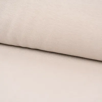 Produktbild von Kreativstoff Meterware Strickschlauch Bündchenstoff fein hellgrau 35cm