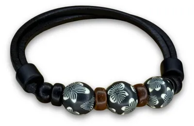 Produktbild von HANA LIMA | Herren Damen Armband Surf Style Freundschafts Lederarmband