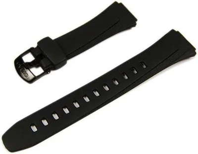 Produktbild von Uhrenarmband - Ersatzarmband - Uhrenreparatur - Originalpassform - 19,5 cm - Schwarz
