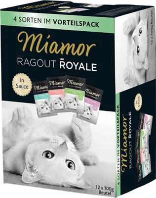 Obrázek produktu pro Miamor Cat Ragout Multipack ve šťávě 4x3x100g