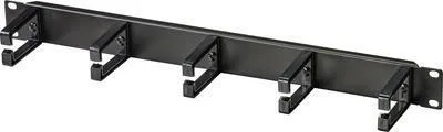Produktbild von Renkforce RF-4755508 482.6 mm 19 Zoll Netzwerkschrank-Kabelführung Schwarz