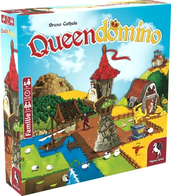 Produktbild von Pegasus Spiele 57130G - Queendomino