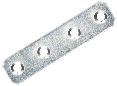 Produktbild von KOTARBAU Lochplatten Flachverbinder Holzverbinder 70 x 16 mm Silber Verzinkt