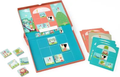 Image de Jeu de logique SCRATCH - Princesse et licorne