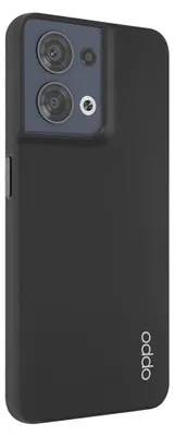 Produktbild von Oppo, Hülle für Reno 8 Lite Hartsilikon, Schwarz
