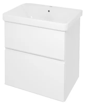 Productafbeelding van Kolpa OXANA badkamerkast met wastafel, model OUO 60 WH