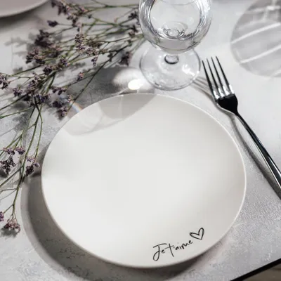 Obrázek produktu pro Villeroy & Boch Snídaňový talíř / talíř na dort "Je t`aime" 21 cm