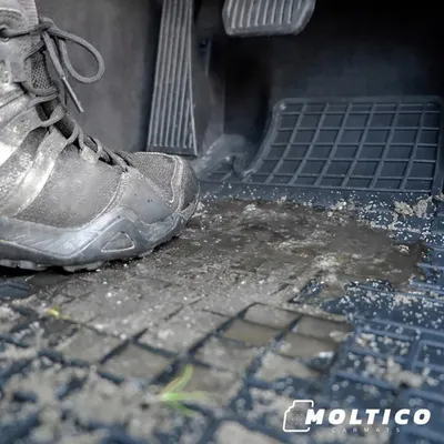 Immagine prodotto di Tappetini in gomma anteriori con bordo, adatti a tutte le stagioni, per BMW X4 F26 dal 2014 al 2018