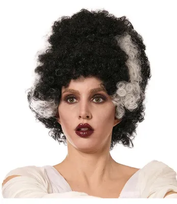 Produktbild von Frankenstein Braut Perücke als Lockenperücke für Halloween & Fasching