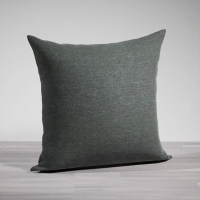 Produktbild von Kissen von Lysel® - steingrau Sofara 48x48cm, synthetisches Mischgewebe Dekokissen #1W