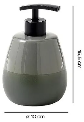 Imagen del producto de Dispensador de jabón Gedy WILMA, color verde