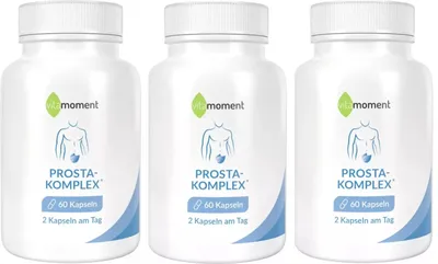 Produktbild von 3x Prosta-Komplex 60 Kapseln mit Zink, Selen & Pflanzenextrakten