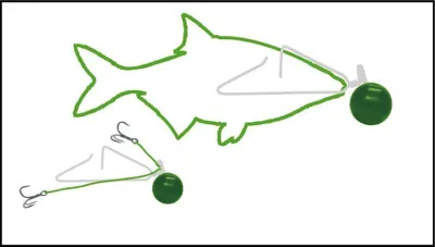 Produktbild von Zeck Dead Bait System, Größe:S, Gewicht:300g