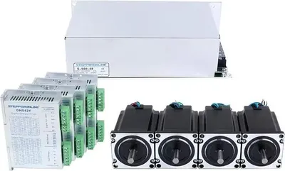 Obrázek produktu pro Sada krokového motoru, 1,9 Nm krouticího momentu, 2,8 A jmenovitého proudu, sada pro 4 osy, 8 mm