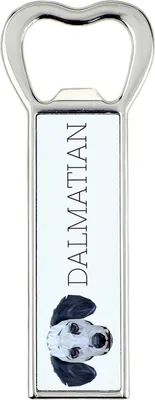 Obrázok produktu pre Dalmatínec, Dalmatinac – otvárač na fľaše s obrázkom a nápisom pre pivo od Art-Dog