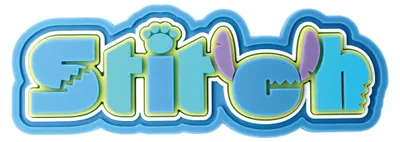 Productafbeelding van Monogram Lilo & Stitch zachte logo-magneet. Één maat