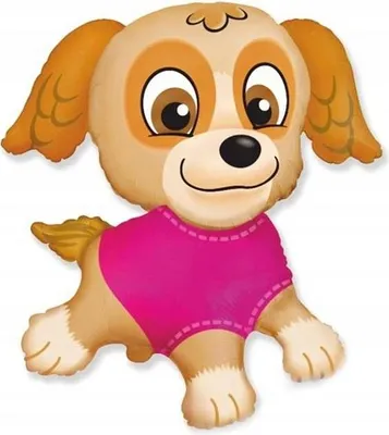 Image de Ballon de baudruche 35 cm CHIOT (NON REMPLISSABLE A L'HELIUM)