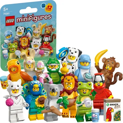 Produktbild von LEGO MINIFIGURES 71051 Reihe 28 - Tiere