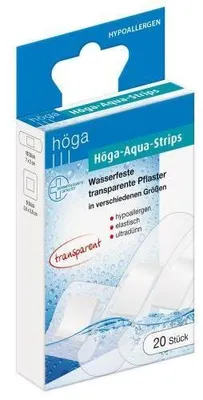 Immagine prodotto di Höga-Aqua-Strips impermeabile trasparente 2 misure 20 pz
