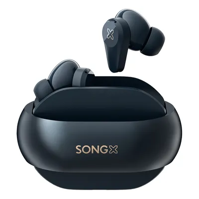 Obrázok produktu pre SONGX SX12 BT5.2 Bezdrôtové slúchadlá s aktívnym potlačením hluku (ANC), slúchadlá na počúvanie hudby s mikrofónom, športové slúchadlá s nabíjacou krabičkou a dotykovým ovládaním