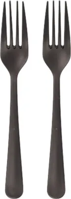 Obrázek produktu pro PAPSTAR 96526 PAPSTAR Mehrweg-Gabeln, Kunststoff schwarz, 100 St.