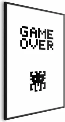Produktbild von Posterpapier Poster - Game Over 60x90 cm Für Kinder i-A-0151-ao-a
