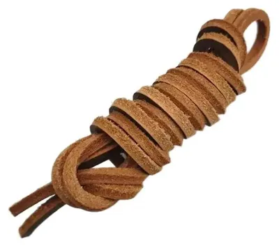 hellbraune leder schnuersenkel