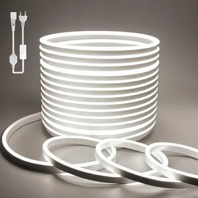 Immagine prodotto di Striscia LED neon Prescot, 10 metri, per uso esterno, luce bianca fredda, modello G281