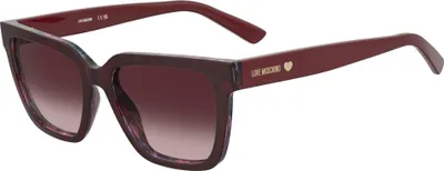 Produktbild von Moschino Love MOL087/S Burgundy 2 55/17/140 Damen Sonnenbrillen