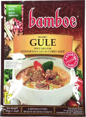 Produktbild von Bamboe Gewürzpaste Bumbu Gule 35g