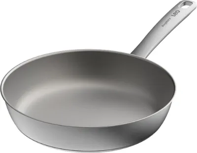 Produktbild von BergHOFF Leo Graphite, Rund, Allzweckpfanne, Edelstahl, Edelstahl, 250 °C, Edelstahl