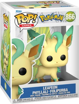 Produktbild von Pop Games: Pokémon Leafeon - Funko Pop #866