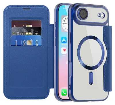 Obrázek produktu pro Techsuit – SmartMag Book Case ochranné pouzdro pro iPhone 17 Air – modré