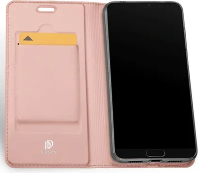 Produktbild von Dux Ducis Flip Tasche Skin Pro Series für Huawei P20 Pro rosegold