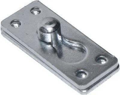 Produktbild von Möbelverbinder Steckverbinder Bett Metall verbinder 9-03 verzinkt  26x63mm