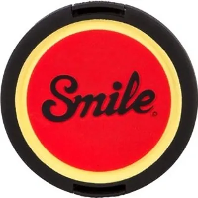 Zdjęcie produktu dla Smile krytka objektivu Pin Up 67mm, červená, 16124