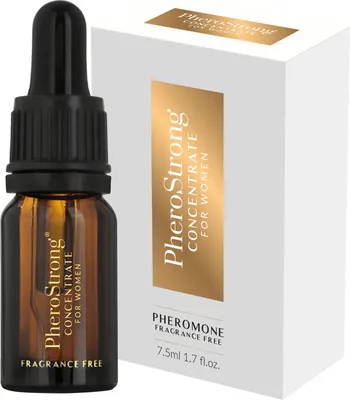 Produktbild von PheroStrong Fragrance Free Concentrate für Frauen - Pheromone zur Anregung von Männern