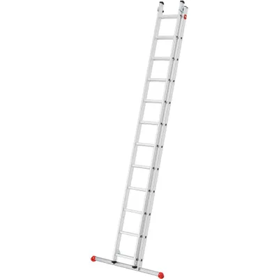 Zdjęcie produktu dla HAILO 7212-007 Drabina rozstawna 2x12 szczebli, aluminium Aluminium