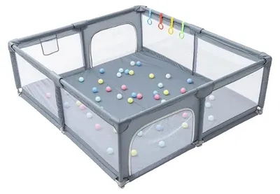 Obrázok produktu pre Hracie ihrisko, prenosný dizajn, obsahuje basketbalový a futbalový kôš, model XWL1212