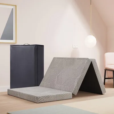 Productafbeelding van EGOHOME Opvouwbare matrassen, 75x195 cm, gastenmatrassen, opvouwbaar, hoogte 10 cm, inklapbare matras