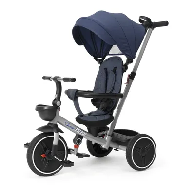 Zdjęcie produktu dla Chicco 4 in 1 Evolutive Smart Trike, Unisex, Wyprostowany, Dzieci, Kółka pompowane, Czarny, Niebieski, Szary, Przedni
