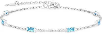 Image de Bracelet pour femme, en argent sterling 925 plaqué or, ajustable, avec pendentifs en oxyde de zirconium, chaîne double