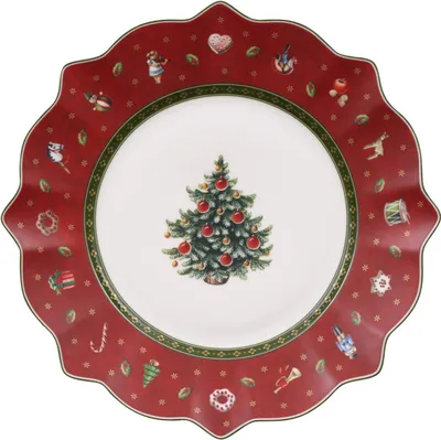 Obrázok produktu pre Villeroy & Boch Toy's Delight, Tanier na raňajky, Kolo, Porcelán, Viacfarebný, Toy's Delight, 24 cm