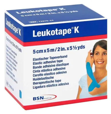 Obrázok produktu pre Leukotape K, tmavomodrá, 5 cm x 5 m
