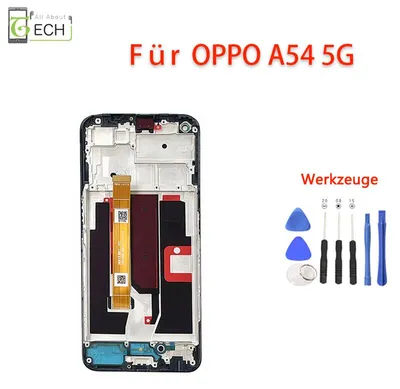 Produktbild von Für Oppo A54 5G CPH2195 LCD Display mit Rahmen Touch Screen Bildschirm Ersatz...