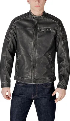 Produktbild von Jack & Jones Herren Jacke Schwarz 483605 : Größe - S Größe: S