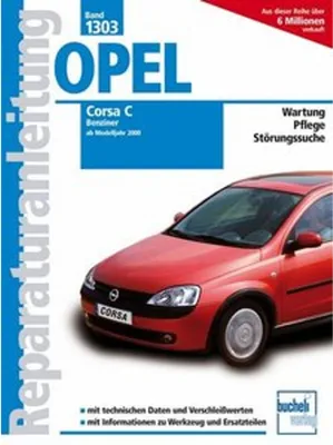 Immagine prodotto di Opel Corsa C  -  Benziner, alle Otto-Motoren,  Bj. 2000-2006